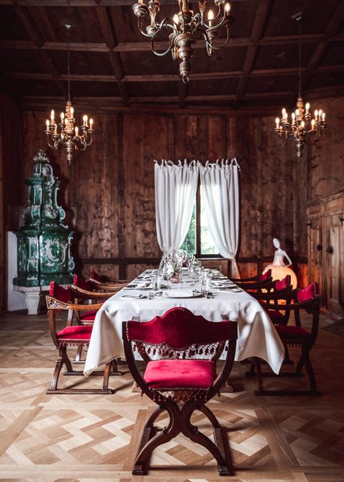 Eventi, un matrimonio e feste nel castello, Merano, Alto Adige