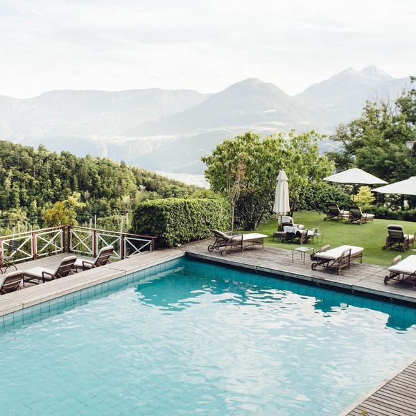 Simply dive in 💦 and relax by our heated outdoor swimming pool, surrounded by apple orchards and...