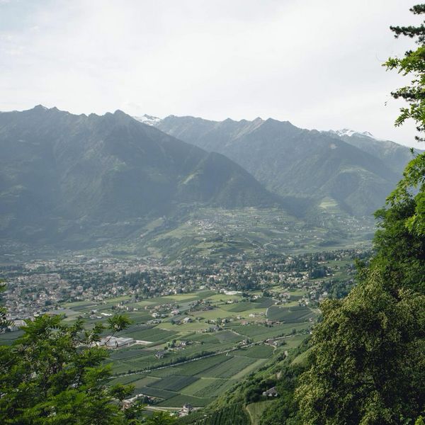 Located on a mountain ledge high above Merano with views of the Adige valley, the spa town...