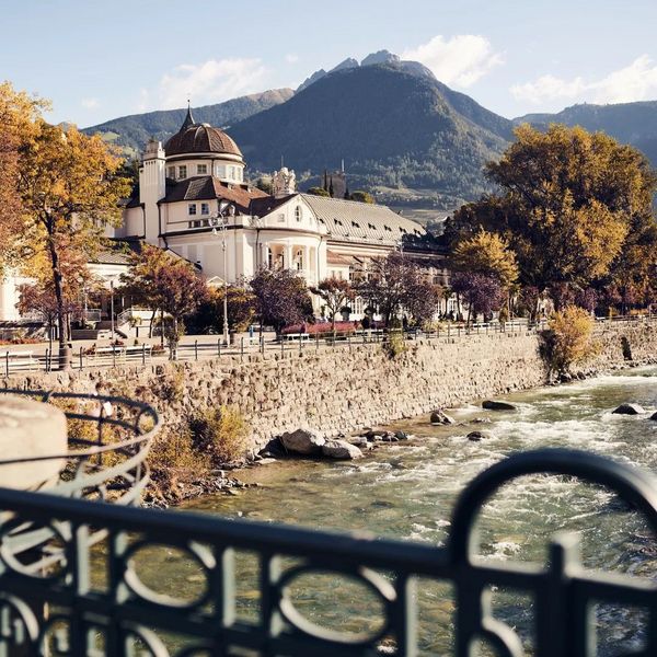 Merano is a vibrant spa town only 7 km away from Castel Fragsburg, characterized by botanical...